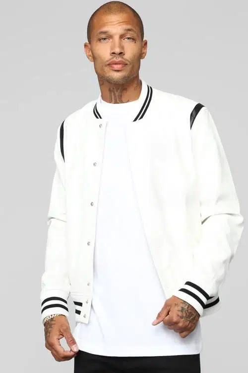 best white jacket outfits for men