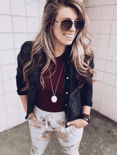 black denim jacket outfits for women