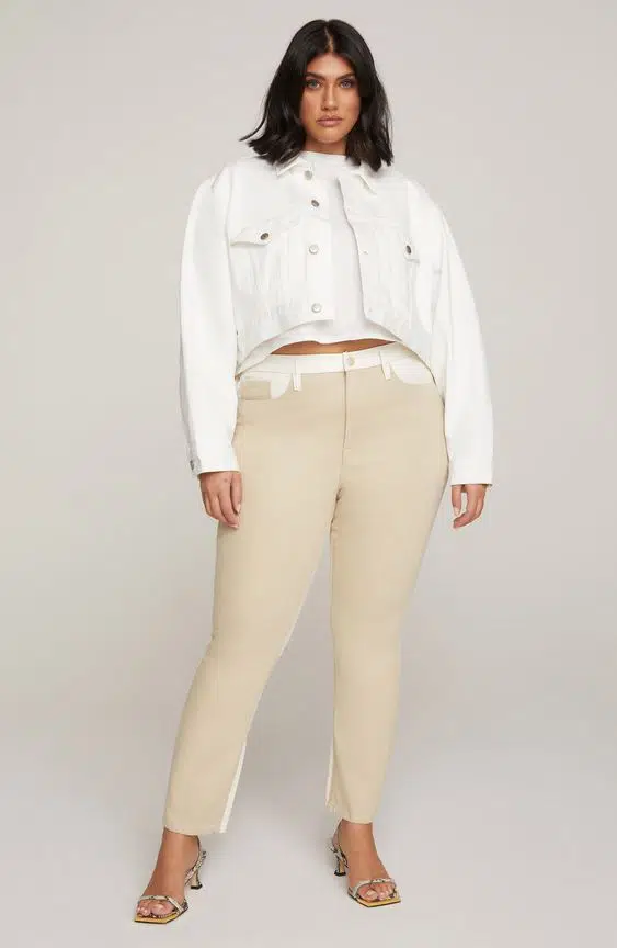 white jacket outfits women