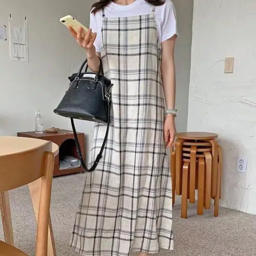 Checkered dress