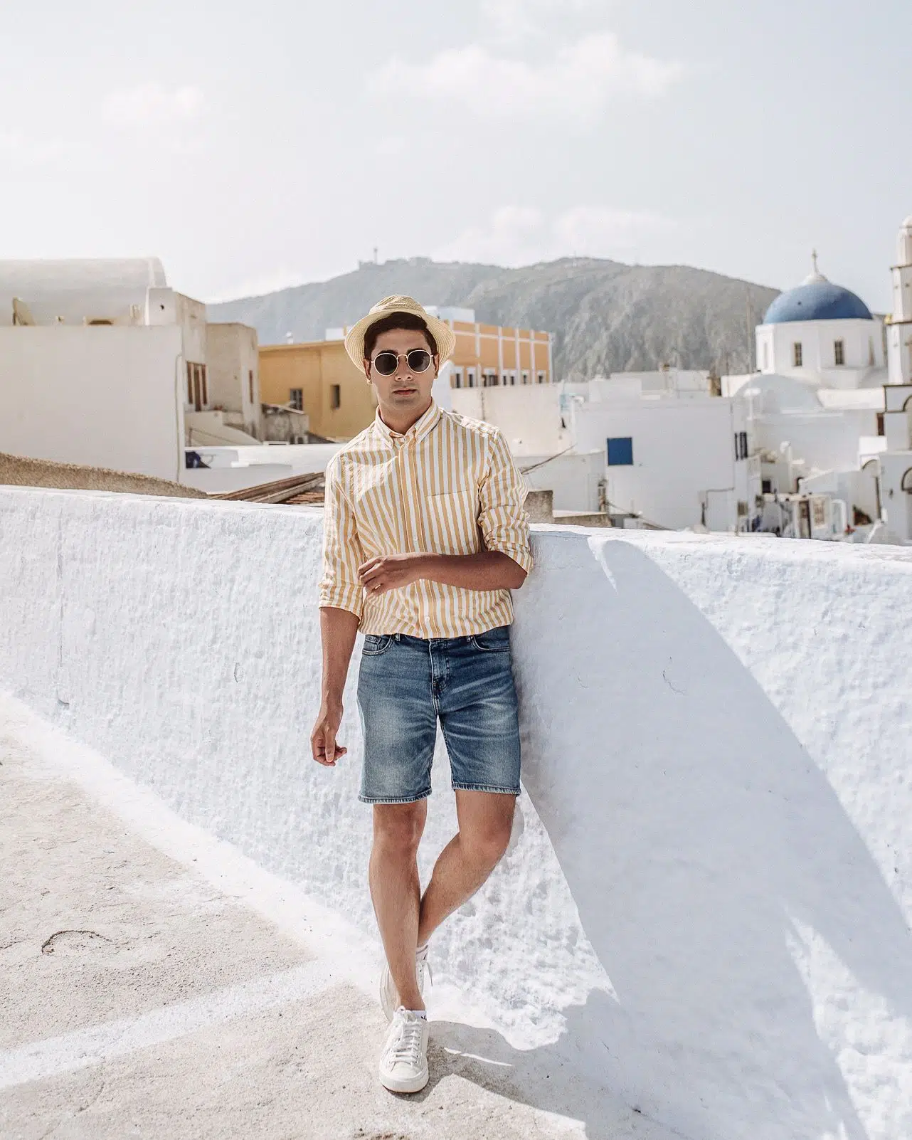 greece travel outfits for men