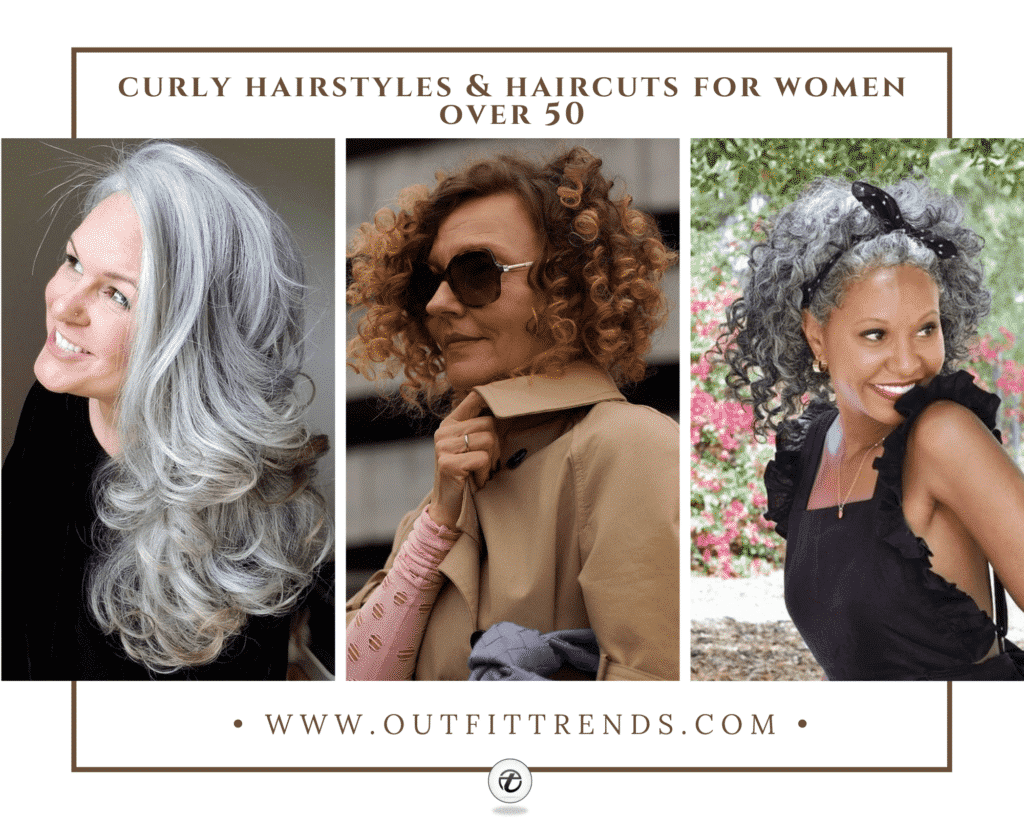 21 Best Curly Hairstyles For Women Over 50 To Try This Year