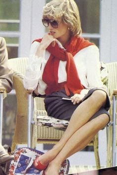 Princess Diana casual outfits