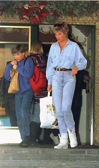 Princess Diana casual outfits