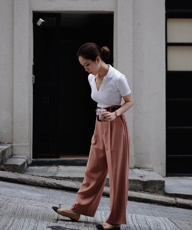 pleated pants for ladies