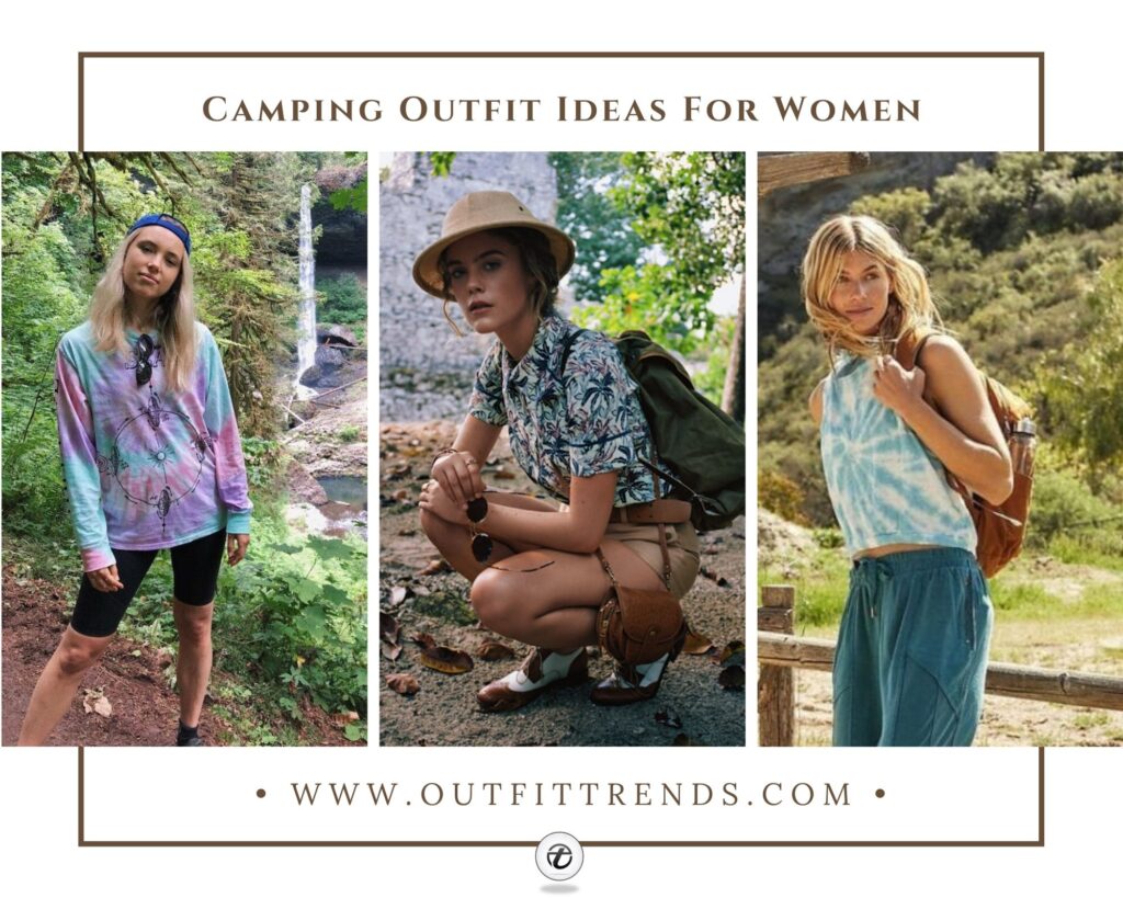 33 Cute Summer Camping Outfits for Women to Try in 2021
