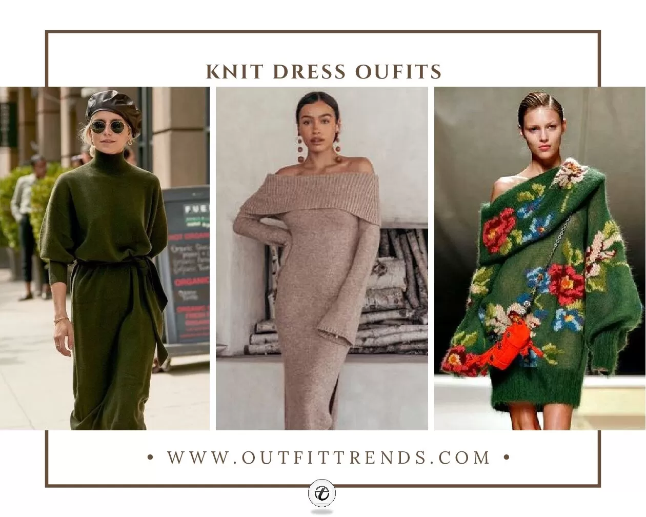 How To Wear A Knitted Dress? 20 Chic Outfit Ideas