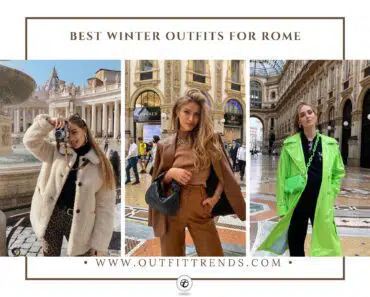 37 Best Women’s Winter Outfit Ideas for Rome