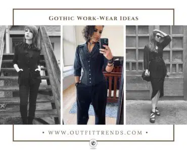 32 Wearable Gothic Work Outfit Ideas To Check