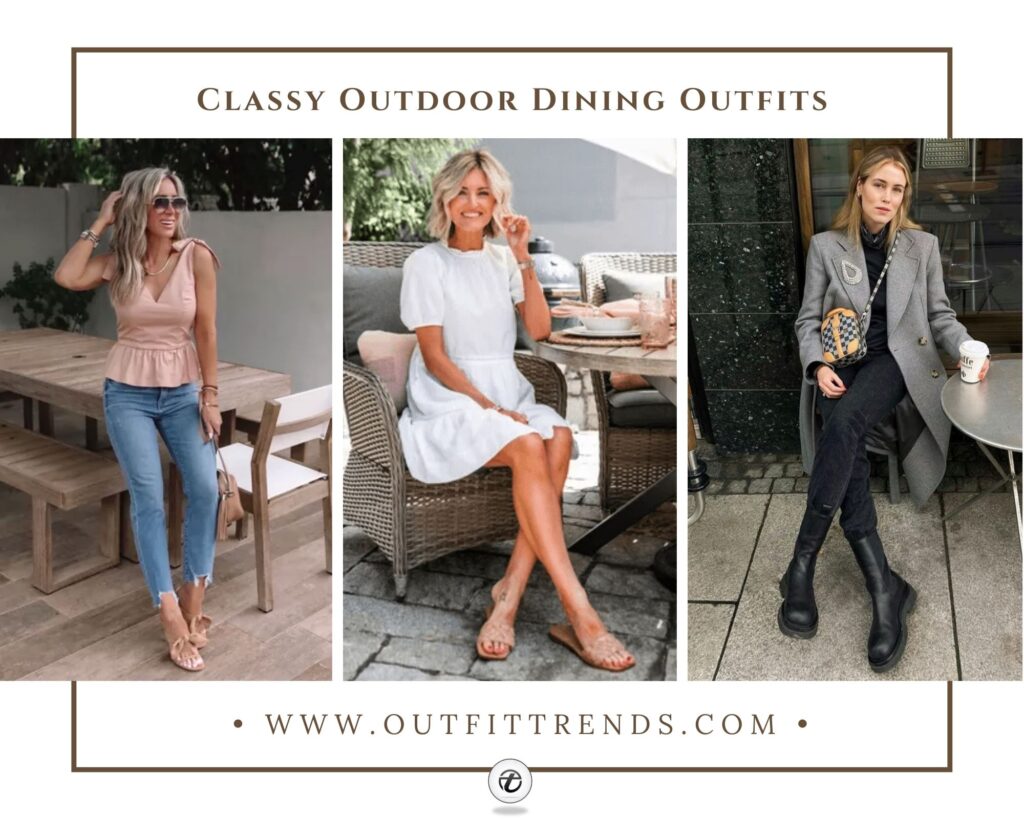20 Fabulous Outdoor Dining Outfits for Women to Try in 2021