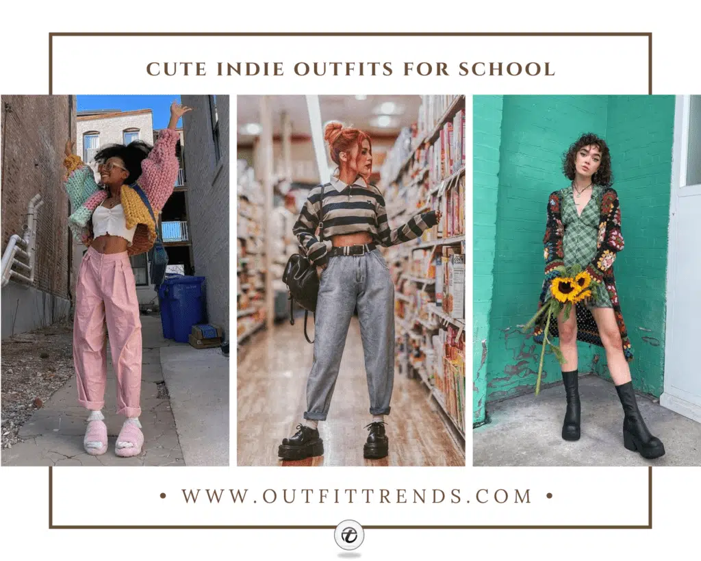 Indie School Outfits for Girls