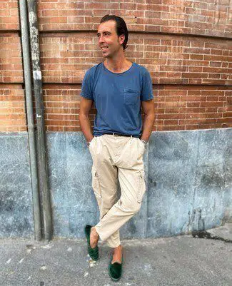 green shoes outfits for men