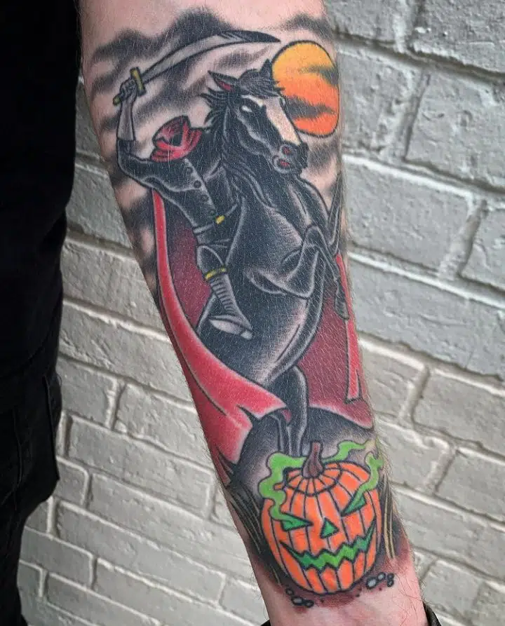 halloween inspired tattoos