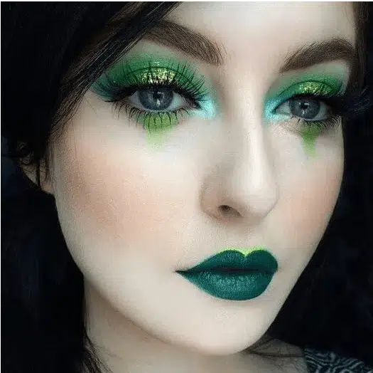 St. Patricks day makeup ideas