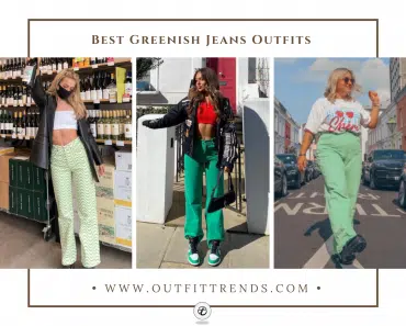 20 Outfit Ideas With Green Jeans and Styling Ideas