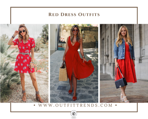 Red Dress Outfits 20 Ideas How To Wear A Red Dress?