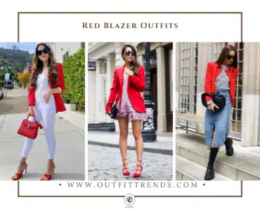 How To Wear A Red Blazer – 20 Outfit Ideas