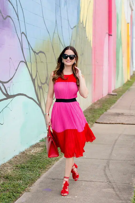 hot pink dress ideas 