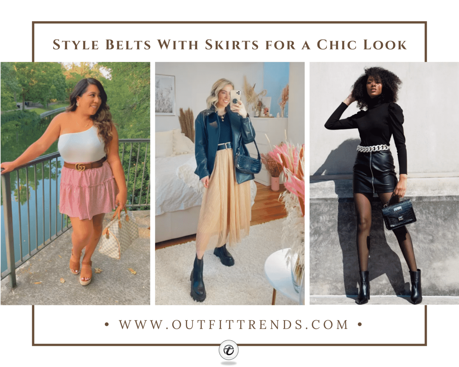 How To Wear A Belt With Skirt? 27 Outfit Ideas