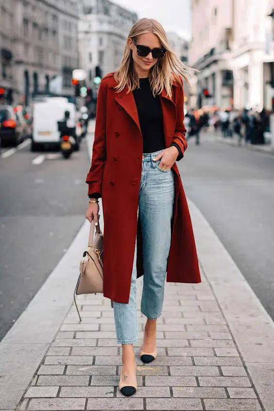 burnt orange outfits