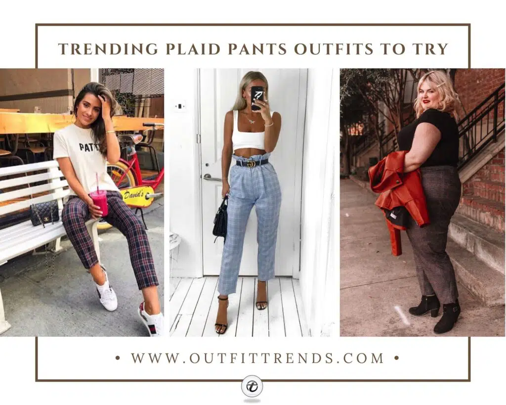 Plaid Pants outfits