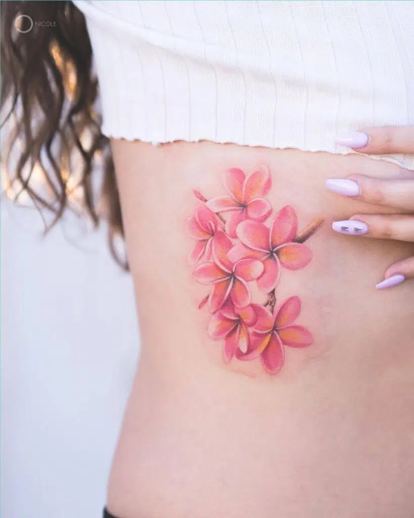 plumeria tattoos