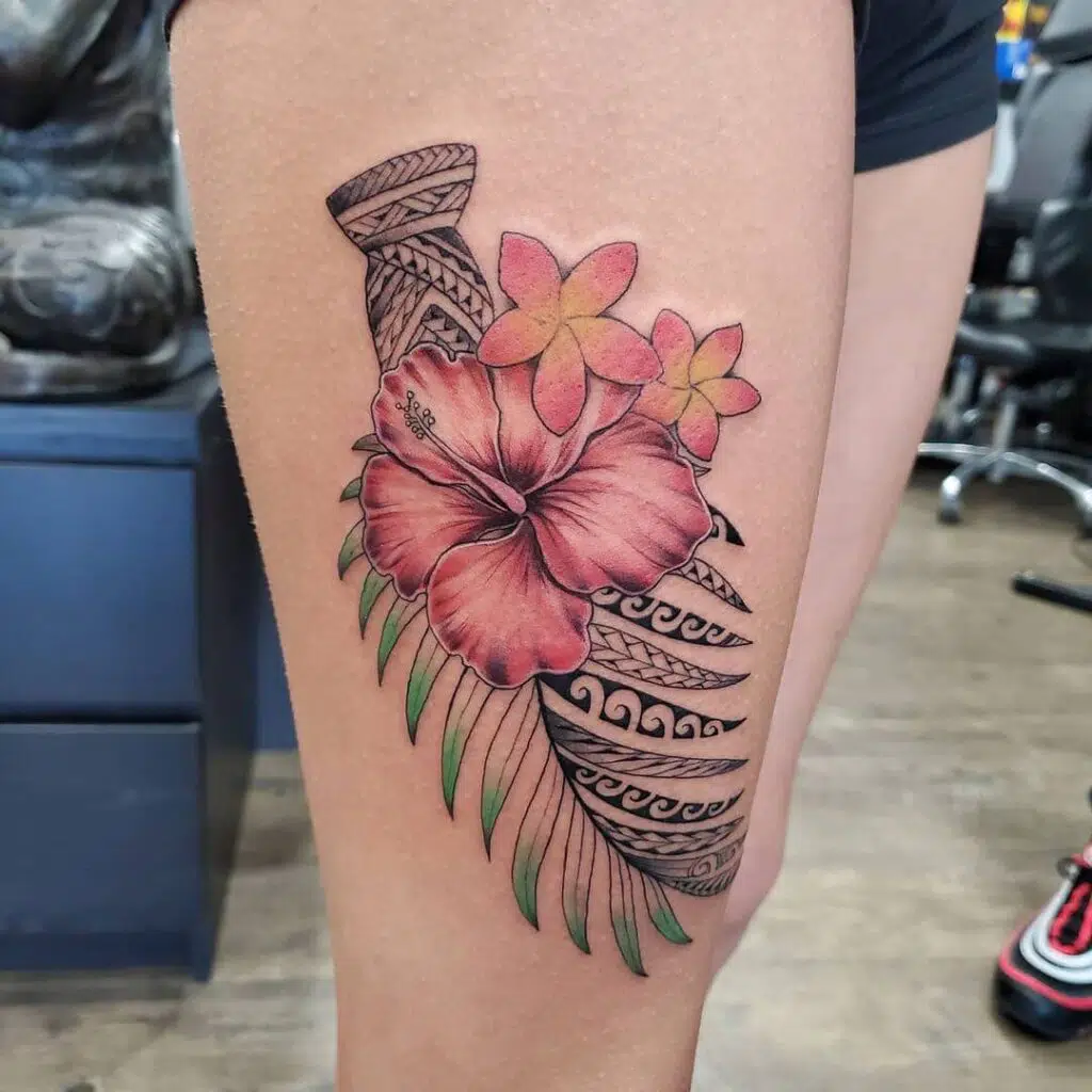 plumeria tattoos