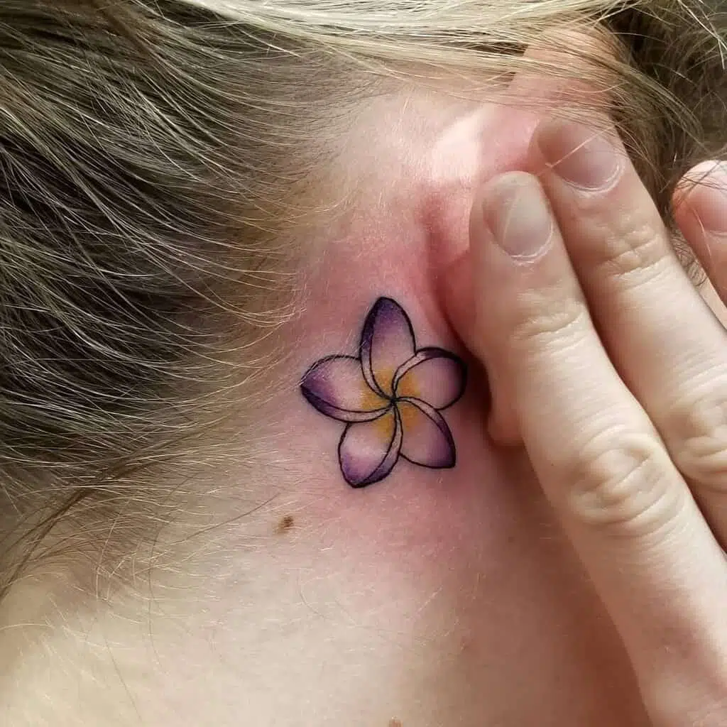 plumeria tattoos