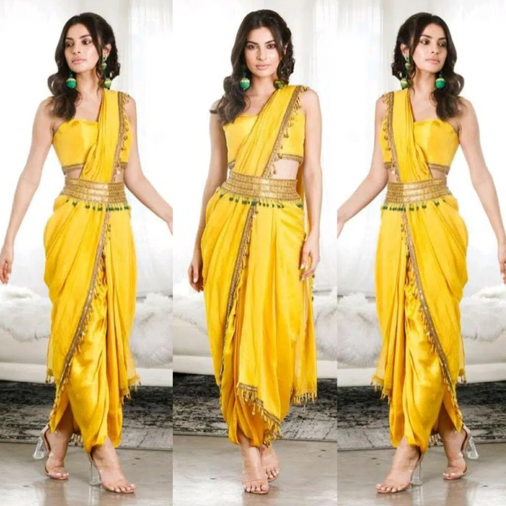 How to Wear Sarees With Belts