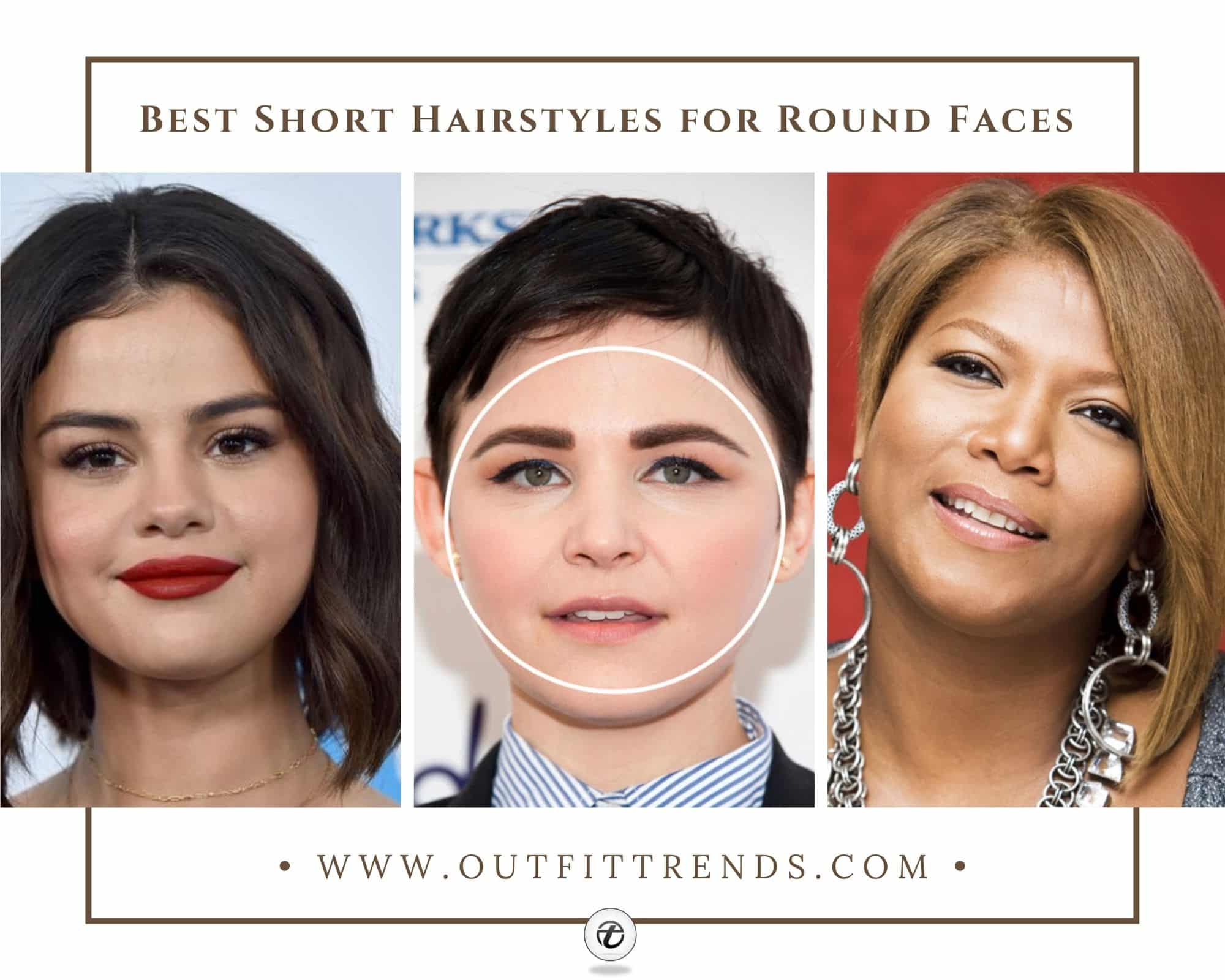 Short Hairstyles For Girls With Round Faces 