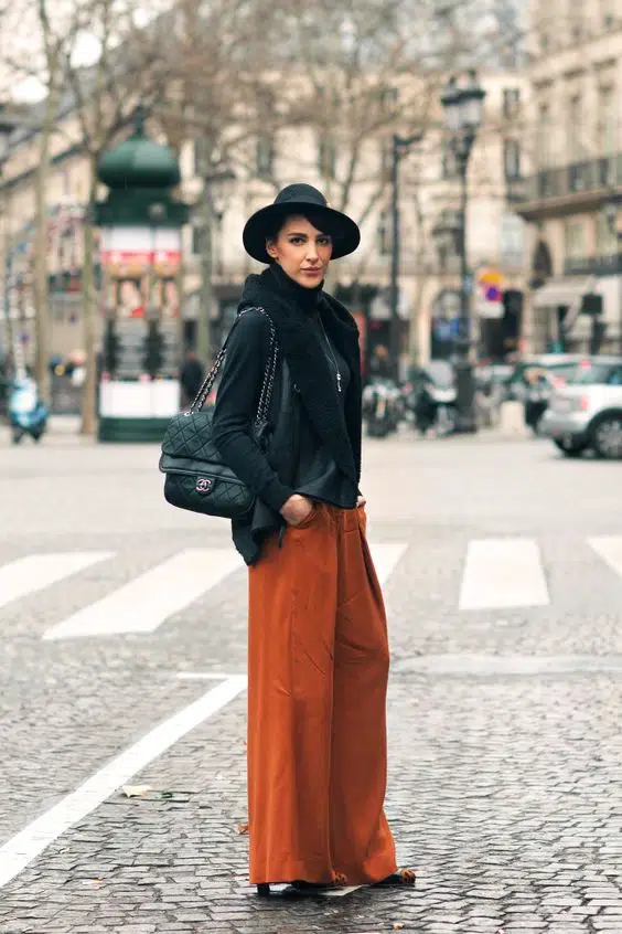 burnt orange outfits