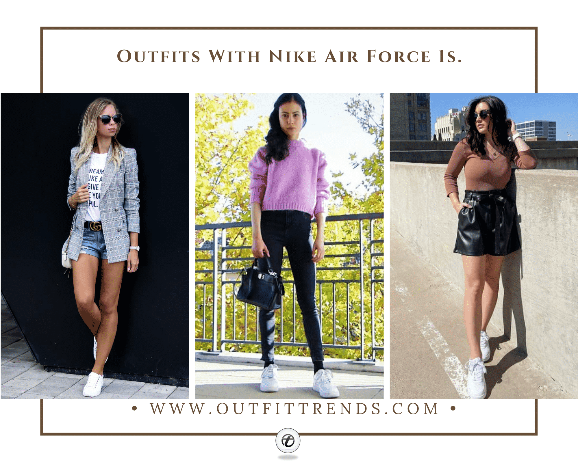 11 Air Force Ones Outfits – Cute Ways to Wear Nike Air Force 1s