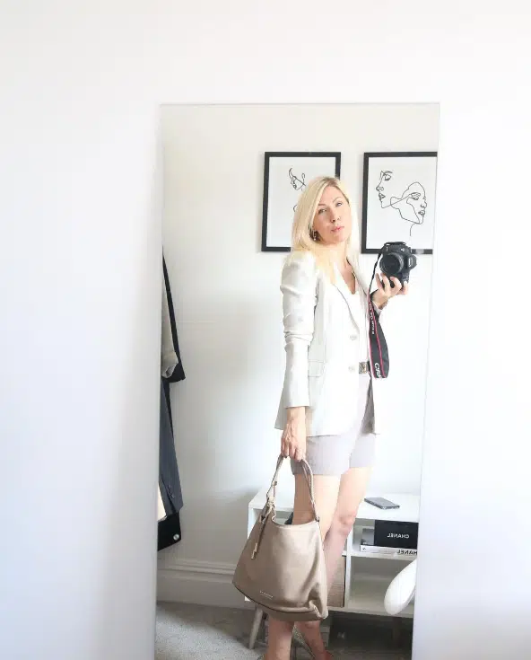 Grey Shorts Outfit Ideas