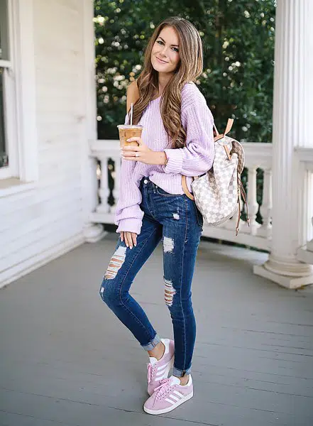 How To Wear Lavender Outfits