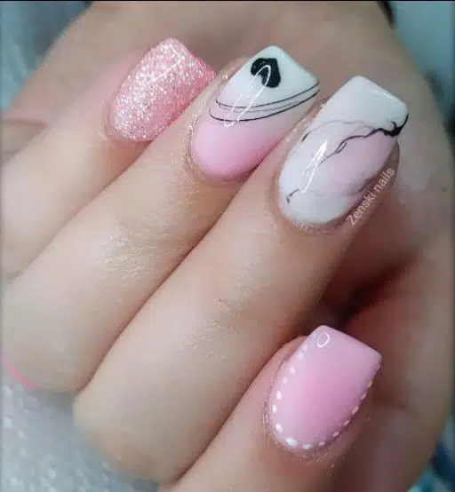 Pink Nail Designs