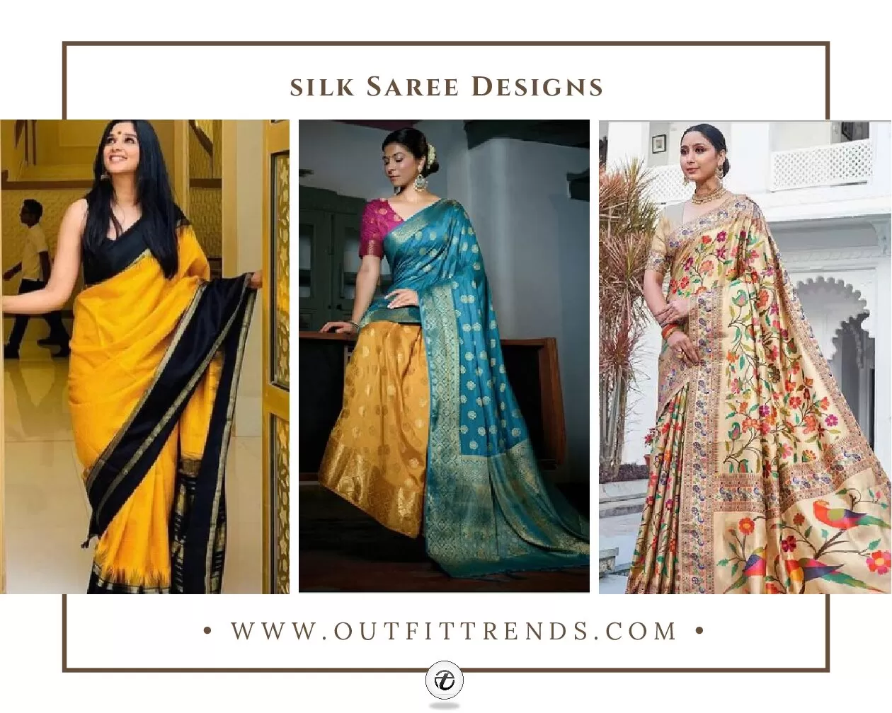 21 Best Silk Saree Designs and Ideas How to Wear