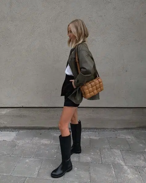 outfits to wear with long boots