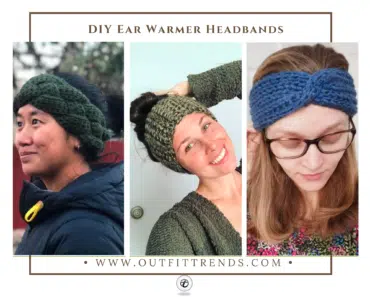 Step-by-Step DIY Ear Warmer Headband Trick With Tutorial