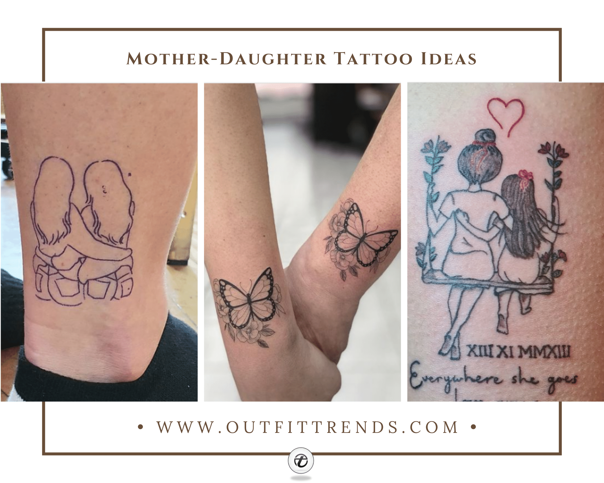 Tattoo uploaded by Fernanda Galvis  Mother daughter tattoos      Tattoodo