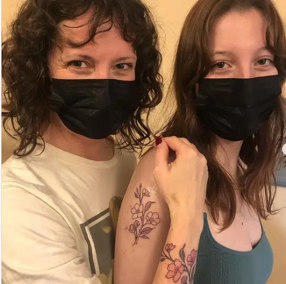 Mother-daughter tattoo ideas 