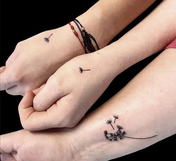 Mother-daughter tattoo ideas 