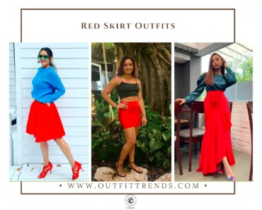 How To Style Red Skirts? 11 Outfit Ideas