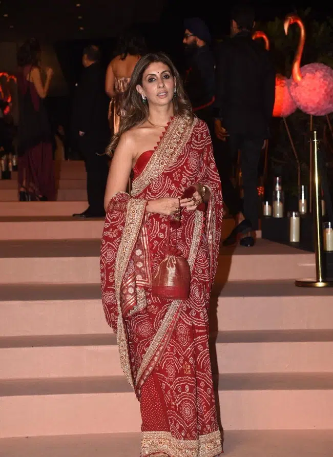 how to wear a bandhani saree - bandhej saree designs