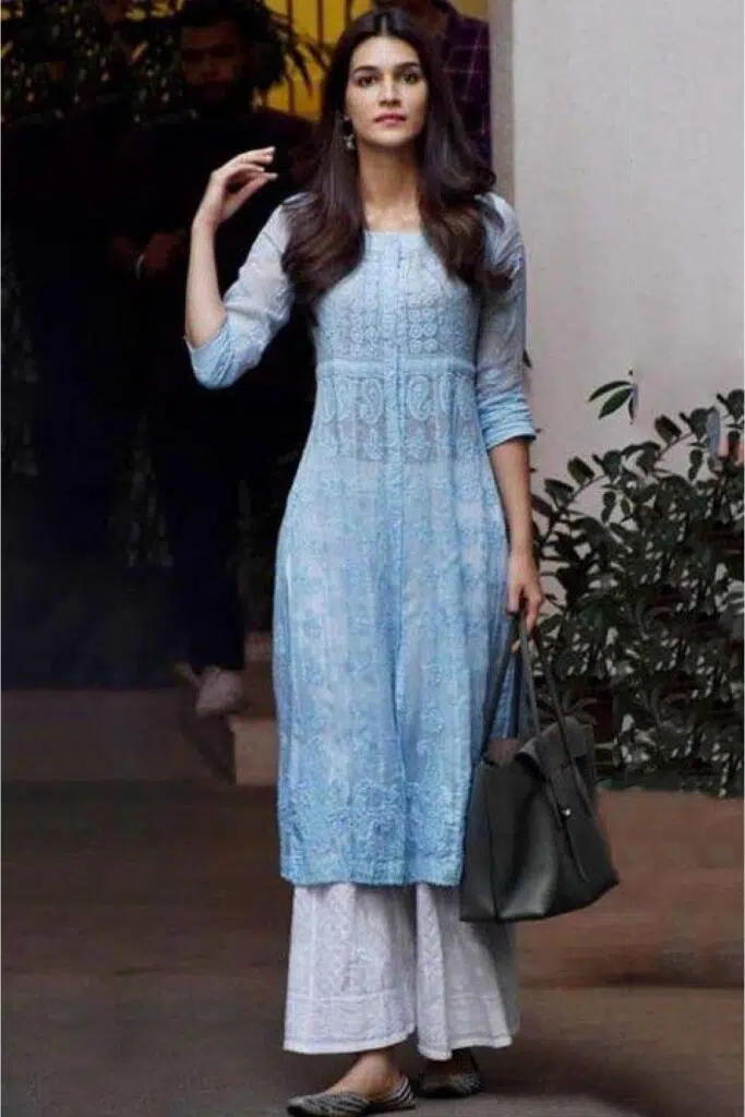 chikankari kurti designs