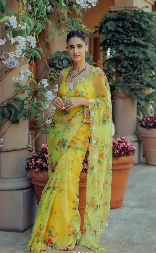 Ways To Style An Organza Saree