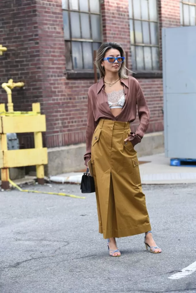 Cargo Skirt Outfit Ideas- Tips on How to Wear Cargo Skirts