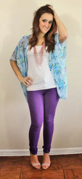 How to Style Purple Leggings