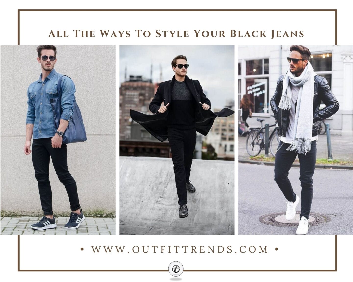 Black Jeans Outfits For Men Styling Tips