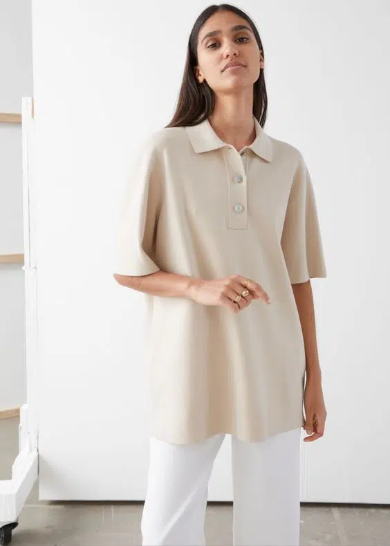 polo shirt outfits for women