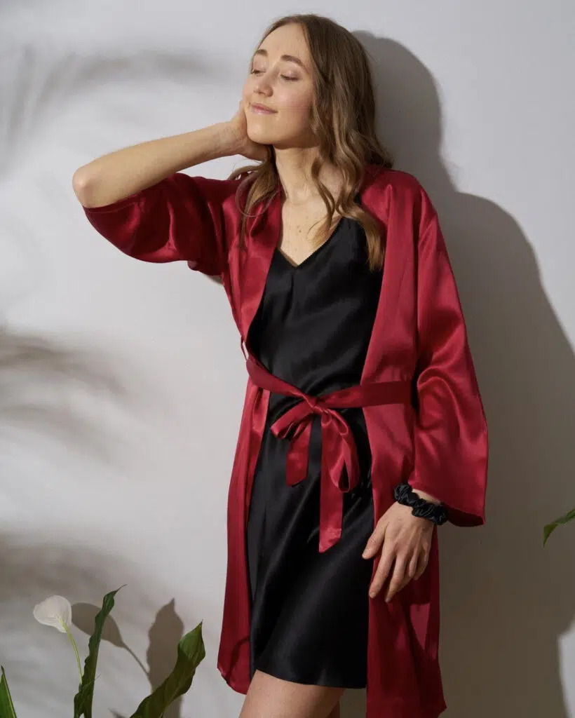 silk nightgown outfits for women